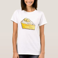Chemise à tarte à la crème Banana Dessert de nourr