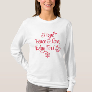 T-shirt Chemise À Thème Relais Pour Vie