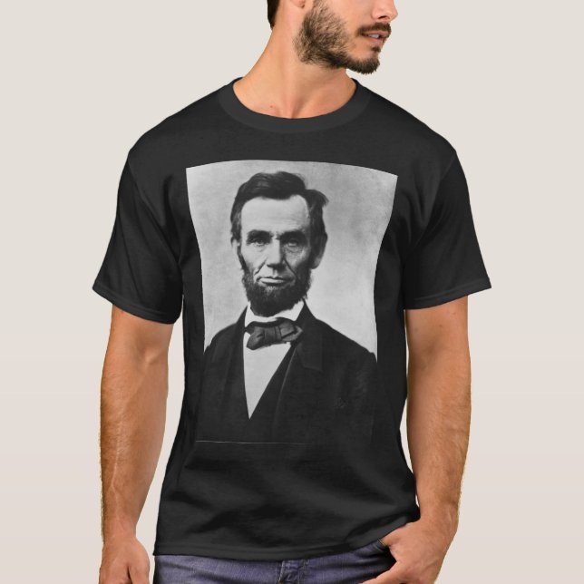 T-shirt Chemise Abe Lincoln (Devant)