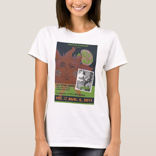 T-shirt Chemise adaptée par anniversaire de paix de (Devant)