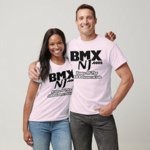 T-shirt chemise adaptée par logo de BMXNJ.com