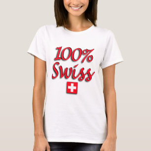 T-shirt Chemise adaptée par Suisse de 100%