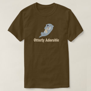 T-SHIRT CHEMISE ADORABLE DE LOUTRE D'OTTERLY