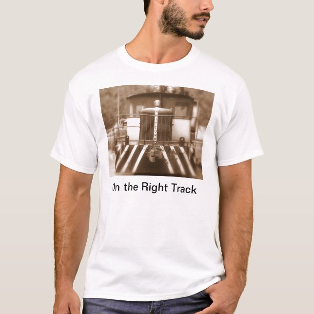 T-shirt Chemise adulte de train (Devant)