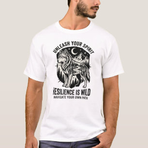 T-shirt Chemise Adventure Map Paw – Graphisme Journey With