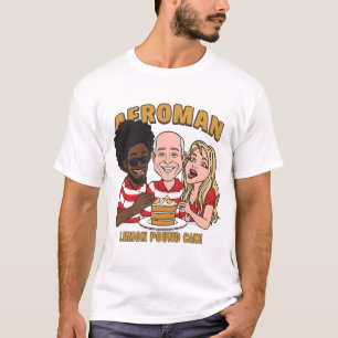 T-shirt Chemise Afroman Lemon Pound Cake Humour Foodie Amu