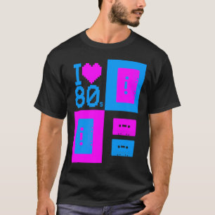 T-shirt Chemise aime 80s du tigre 80s de Corey