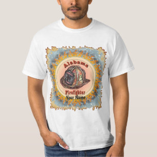 T-shirt Chemise Alabama Firefighter