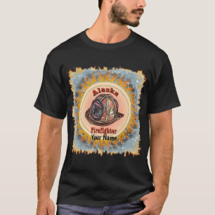 T-shirt Chemise Alaska Firefighter