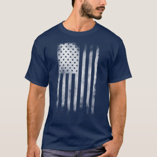 T-shirt Chemise américaine rude pour hommes