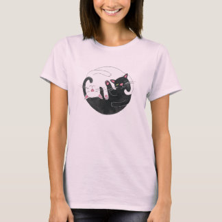 T-shirt Chemise Amour Chat