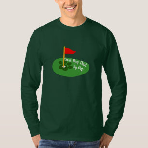 T-shirt Chemise Amoureux des chiens de golf - Libérez Votr