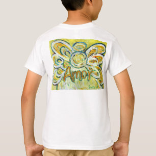 T-shirt Chemise Angel Inspiration Amor (Art sur le côté ar