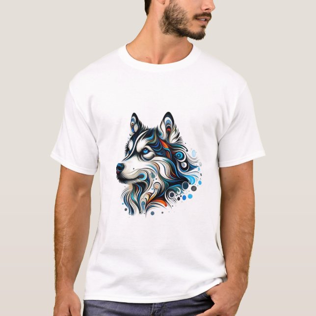 T-shirt chemise animal (Devant)