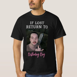 T-shirt chemise anniversaire