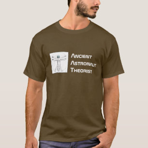 T-shirt Chemise antique de théoricien d'astronaute