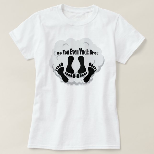 T-shirt Chemise APE | Est-Ce Que Tu Vuck Bro ? VapeGoat™ (Design devant)