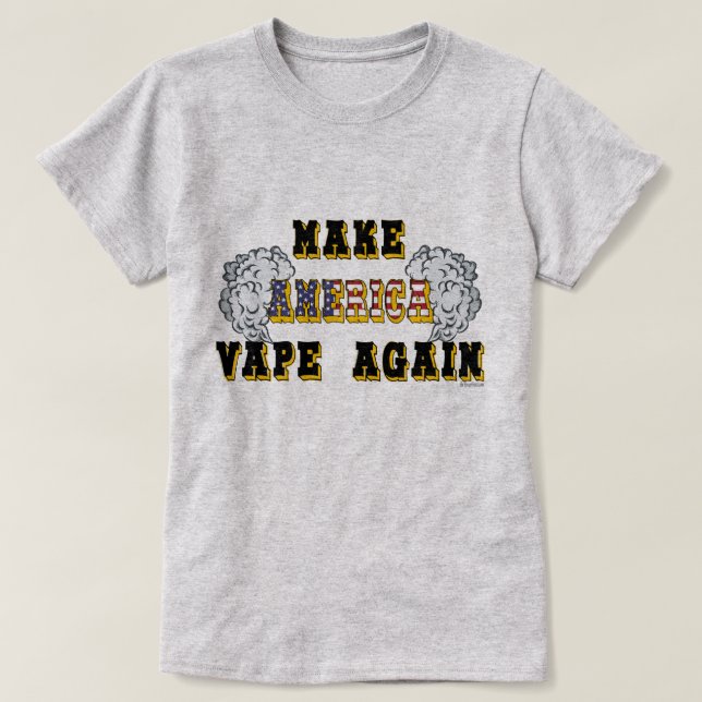 T-shirt Chemise APE | Refaire l'Amérique VapeGoat™ (Design devant)
