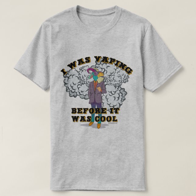 T-shirt Chemise APE | Vaping avant qu'il soit Cool VapeGoa (Design devant)