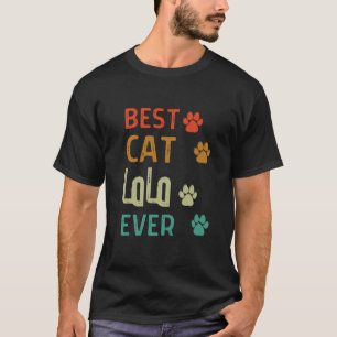 T-shirt Chemise arabe - Meilleure maman de chat Paws Vinta