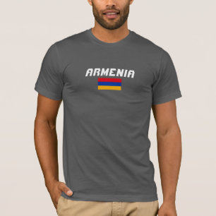 T-shirt Chemise arménienne classique de drapeau