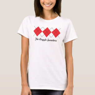 T-shirt Chemise arrière avant à motifs de losanges d'Uke