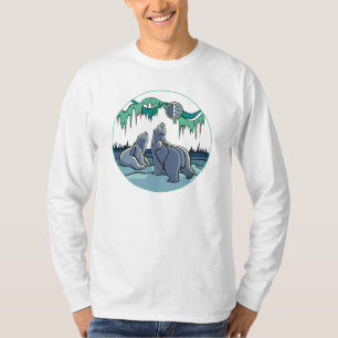 T-shirt Chemise Art Ours Polaire Ours Polaire Chemise À Ma