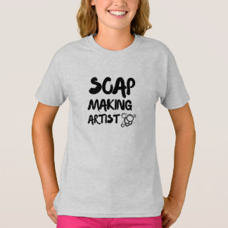 T-shirt Chemise Artiste De Fabrication De Savon