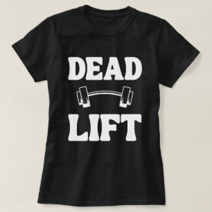 T-shirt Chemise Ascenseur Morte, Couvercle De Pompe De Gym