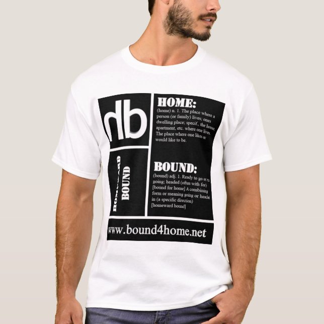 T-shirt Chemise attachée du retour #1 (Devant)