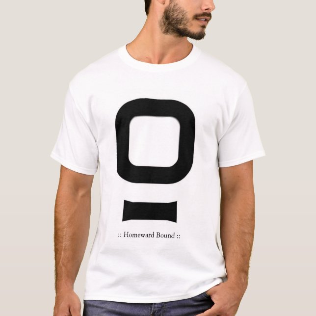 T-shirt Chemise attachée du retour du style #2 (Devant)
