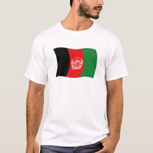 T-shirt Chemise au drapeau de l'Afghanistan