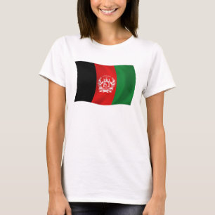 T-shirt Chemise au drapeau de l'Afghanistan