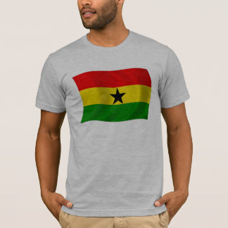 T-shirt Chemise au drapeau du Ghana
