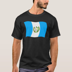 T-shirt Chemise au drapeau du Guatemala