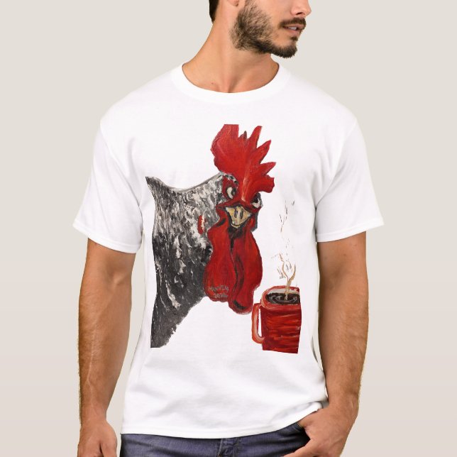T-shirt Chemise au poulet (Devant)
