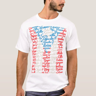 T-shirt Chemise avec les villages