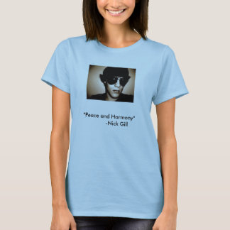 T-shirt Chemise avec l'image et la citation. …
