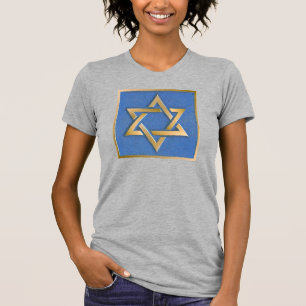 T-shirt Chemise avec panneau artistique en forme d'étoile 