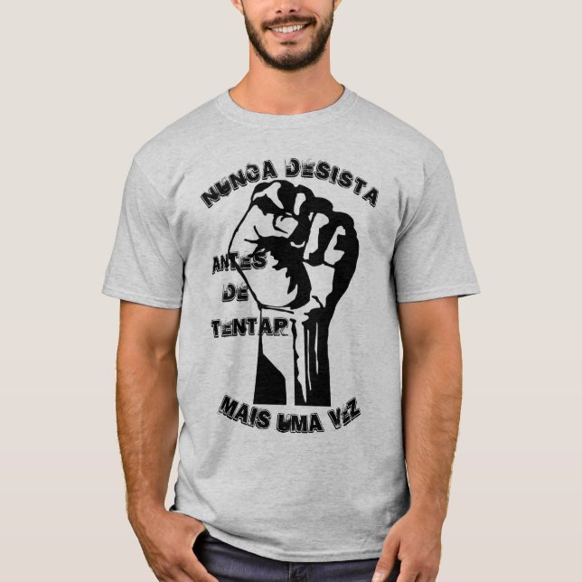 T-shirt Chemise avec phrase évangélique (Devant)