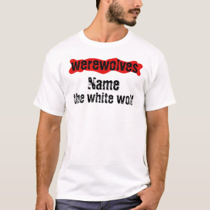 T-shirt chemise avec une photo de loup