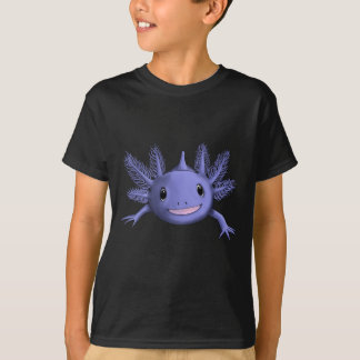 T-shirt Chemise Axolotl Bleue