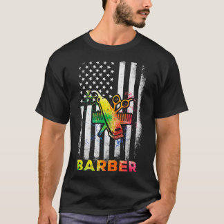 T-shirt Chemise barbier US