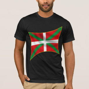 T-shirt Chemise Basque de drapeau