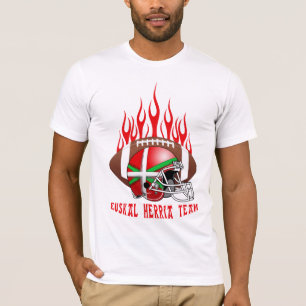 T-shirt Chemise Basque du football