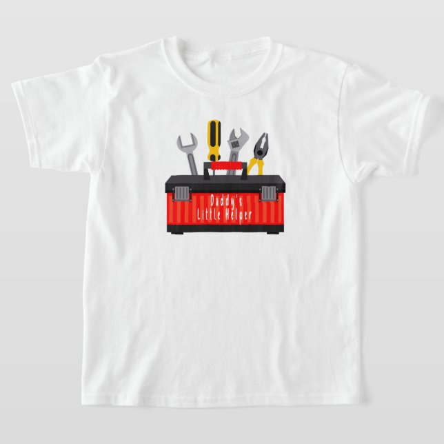 T-shirt Chemise bébé de papa, Fête des pères (Poser)