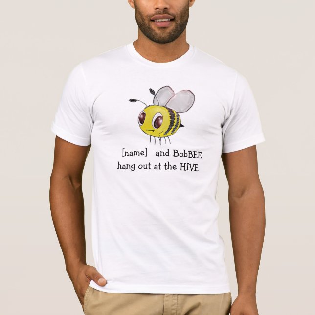 T-shirt Chemise BEE personnalisable (Devant)