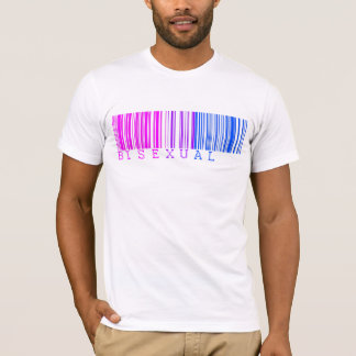 T-shirt Chemise bisexuelle de code barres