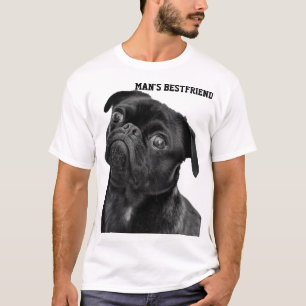 T-shirt CHEMISE BLANCHE BLANCHE DE L'HOMME CARLIN Noir
