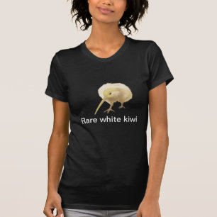 T-shirt Chemise blanche d'oiseau de kiwi